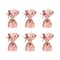 Beistle 6oz. Rose Gold Metallic Wrapped Balloon Weights, 6ct.